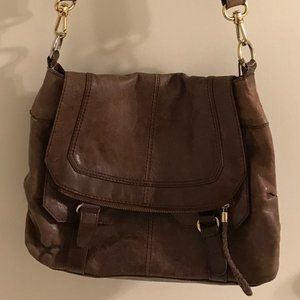 Leather The Sak Crossbody Satchel, Large